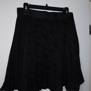 DKNY Black Skater Skirt